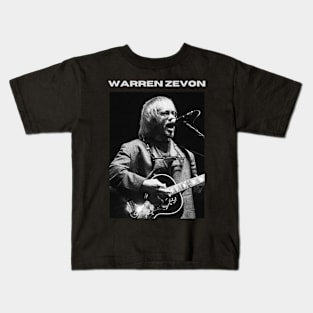 Warren Zevon Kids T-Shirt